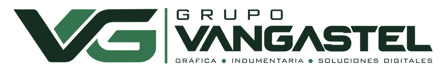 VG · Grupo VanGastel · Gráfica, Indumentaria, Soluciones Digitales